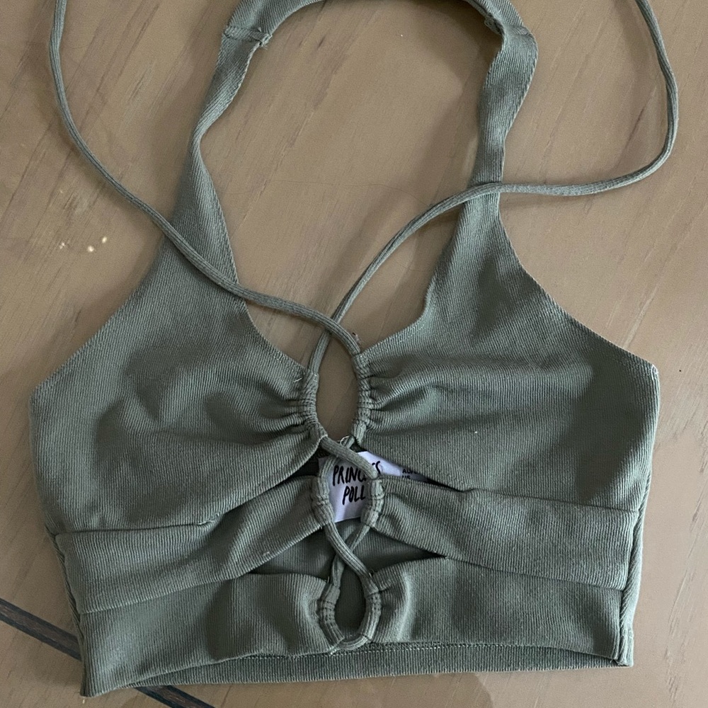 Princess Polly Raddix Top Green